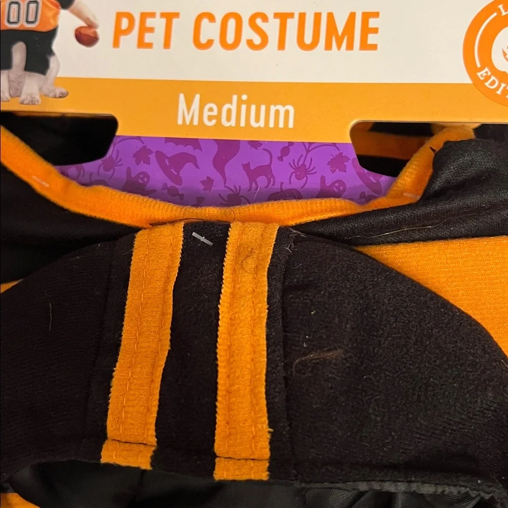 Adorable Football Jersey Walking Dog Pet Costume Size M NEW!